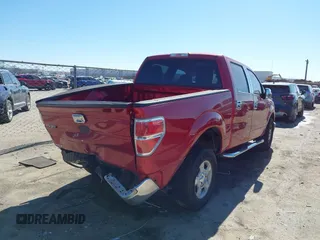 2010 Ford F-150 XL with VIN 1FTEW1C84AFB78455, listed as a IAAI auction lot 41489596 with 190,651 mi miles. Bid and sale history available at carsss.com. Image 4.