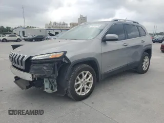 2017 Jeep Cherokee Latitude with VIN 1C4PJLCB2HW549136, listed as a Copart auction lot 51327275 with 50,323 mi miles and Salvage Title. Bid and sale history available at carsss.com. Image 1.