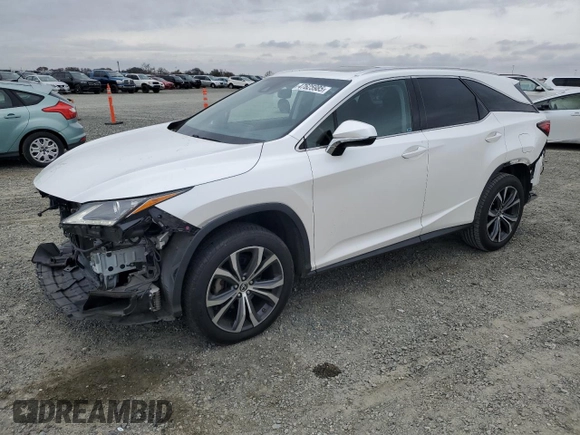 2018 Lexus RX 350L Premium with VIN JTJDZKCA4J2008001, listed as a Copart auction lot 47625985 with 71,324 mi miles and Salvage Title. Bid and sale history available at DreamBid. Image 1.