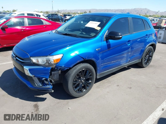 2019 Mitsubishi Outlander ES with VIN JA4AP3AU8KU025396, listed as a IAAI auction lot 42095905 with 98,521 mi miles and . Bid and sale history available at DreamBid. Image 17.