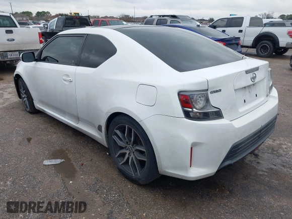 2014 Scion tC with VIN JTKJF5C73E3074035, listed as a IAAI auction lot 41426238 with 116,469 mi miles. Bid and sale history available at carsss.com. Image 3.