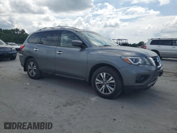 2018 Nissan Pathfinder S with VIN 5N1DR2MM8JC617027, listed as a Copart auction lot 59629955 with 150,162 mi miles and Clean title. Bid and sale history available at DreamBid. Image 4.