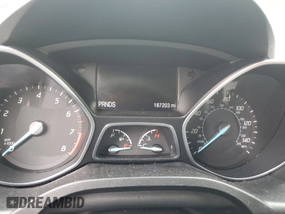 2014 Ford Escape SE with VIN 1FMCU9GX7EUB52765, listed as a Copart auction lot 57563305 with 187,203 mi miles and Salvage title. Bid and sale history available at DreamBid. Image 9.
