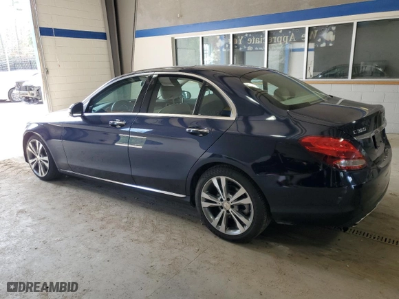 2015 Mercedes-Benz C-Class C 300 with VIN 55SWF4JB2FU089837, listed as a Copart auction lot 49900425 with 150,955 mi miles and Clean Title. Bid and sale history available at carsss.com. Image 2.