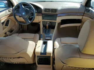 2002 BMW 5 Series 540iA with VIN WBADN63412GM74129, listed as a Copart auction lot 74437244 with 0 mi miles and Clean Title. Bid and sale history available at carsss.com. Image 8.