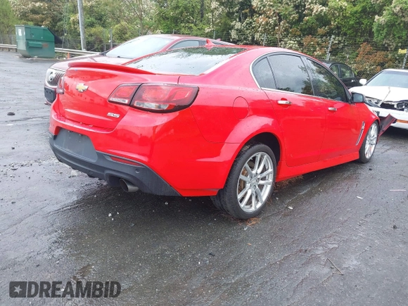 2014 Chevrolet SS with VIN 6G3F15RW7EL945127, listed as a IAAI auction lot 41995845 with 116,222 mi miles and . Bid and sale history available at DreamBid. Image 4.