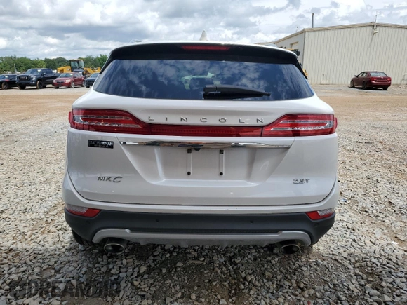 2019 Lincoln MKC Reserve with VIN 5LMTJ3DHXKUL29496, listed as a Copart auction lot 58970175 with 40,783 mi miles and Salvage title. Bid and sale history available at DreamBid. Image 6.