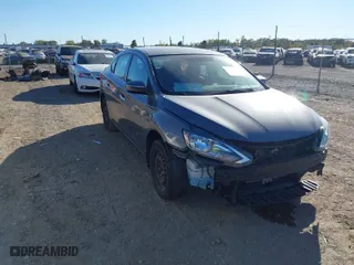 2017 Nissan Sentra SV with VIN 3N1AB7AP8HL714642, listed as a IAAI auction lot 40630182 with 70,681 mi miles. Bid and sale history available at carsss.com. Image 1.