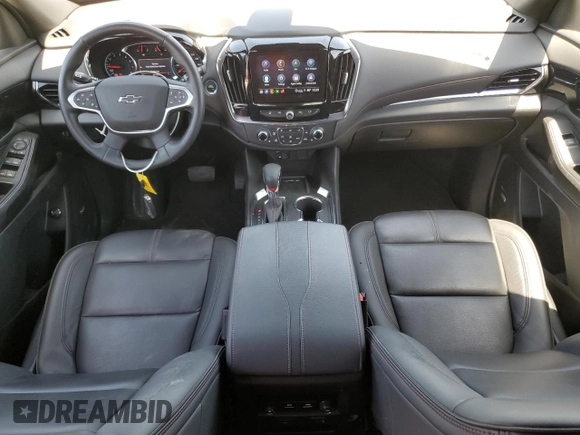 2023 Chevrolet Traverse RS z VIN 1GNEVJKWXPJ182011, wystawiony jako Copart lot #58865275 z przebiegiem 27 110 mil mil oraz Szkoda całkowita • Salvage title. Historia ofert i sprzedaży dostępna na DreamBid. Obrazek 8.