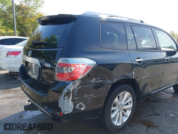 2009 Toyota Highlander Hybrid Limited with VIN JTEEW44AX92032627, listed as a IAAI auction lot 42029226 with 255,012 mi miles. Bid and sale history available at carsss.com. Image 6.