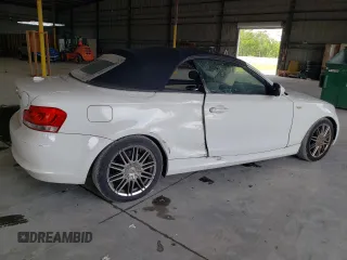 2012 BMW 1 Series 128i with VIN WBAUN1C5XCVH84372, listed as a Copart auction lot 54162815 with 127,420 mi miles and Clean title. Bid and sale history available at DreamBid. Image 3.