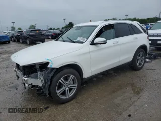 2022 Mercedes-Benz GLC 300 z VIN W1N0G8EB9NV383525, wystawiony jako Copart lot #57310065 z przebiegiem 11 638 mil mil oraz Szkoda całkowita • Salvage title. Historia ofert i sprzedaży dostępna na DreamBid. Obrazek 1.
