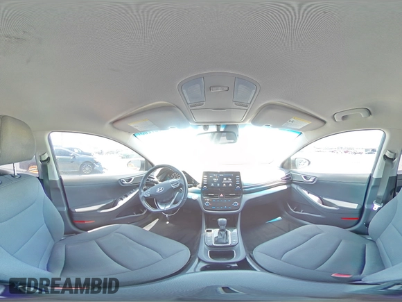 2020 Hyundai Ioniq SE with VIN KMHC65LD4LU207572, listed as a Copart auction lot 54187205 with 136,887 mi miles and Salvage title. Bid and sale history available at DreamBid. Image 16.