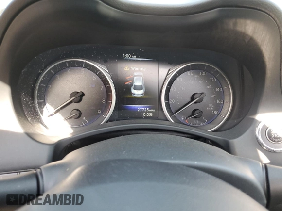 2015 Infiniti Q50 Premium with VIN JN1BV7AP0FM356550, listed as a Copart auction lot 45725045 with 27,725 mi miles and Salvage Title. Bid and sale history available at carsss.com. Image 9.