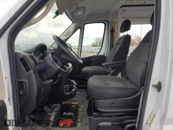 2020 Ram ProMaster Cargo with VIN 3C6TRVDG2LE101664, listed as a Copart auction lot 46073795 with 89,534 mi miles and Non Repairable. Bid and sale history available at carsss.com. Image 7.