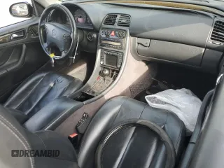 2002 Mercedes-Benz CLK 55 AMG with VIN WDBLK74G62T106105, listed as a Copart auction lot 82887684 with Not Provided miles and Salvage Title. Bid and sale history available at DreamBid. Image 8.