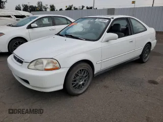 1998 Honda Civic EX with VIN 1HGEJ8142WL132754, listed as a Copart auction lot 66515694 with 228,777 mi miles and Salvage Title. Bid and sale history available at carsss.com. Image 1.