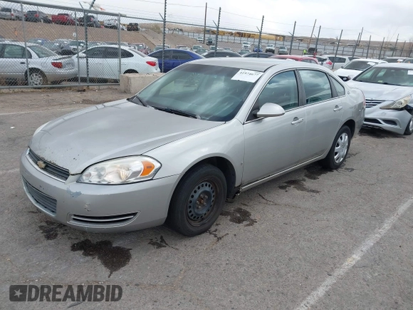 2008 Chevrolet Impala LS with VIN 2G1WB58K481309647, listed as a IAAI auction lot 41974677 with 151,836 mi miles and . Bid and sale history available at DreamBid. Image 2.