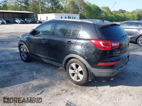 2012 Kia Sportage LX with VIN KNDPB3A24C7260973, listed as a IAAI auction lot 42035398 with 175,441 mi miles. Bid and sale history available at carsss.com. Image 3.