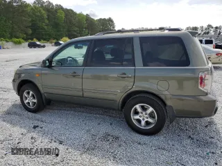 2007 Honda Pilot EX-L with VIN 5FNYF28567B038017, listed as a Copart auction lot 54233425 with 186,712 mi miles and Salvage title. Bid and sale history available at DreamBid. Image 2.
