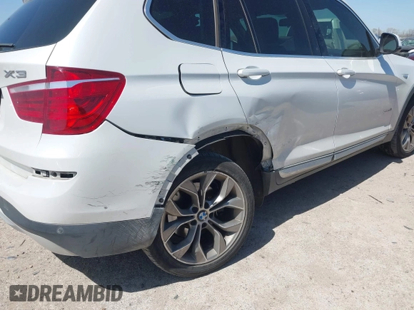 2017 BMW X3 xDrive28i with VIN 5UXWX9C50H0T05915, listed as a IAAI auction lot 41848841 with 64,062 mi miles and . Bid and sale history available at DreamBid. Image 6.