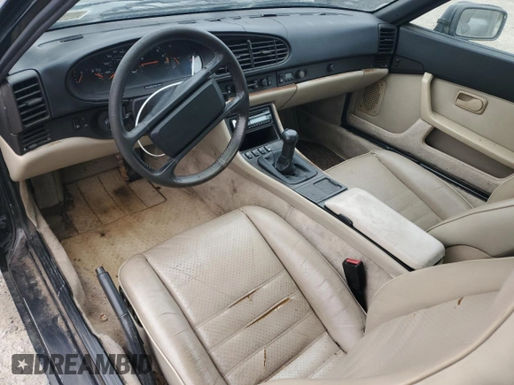 1987 Porsche 944 z VIN WP0AB0944HN473323, wystawiony jako Copart lot #81116104 z przebiegiem 121 255 mil mil oraz Czysty tytuł • Clean title. Historia ofert i sprzedaży dostępna na DreamBid. Obrazek 8.