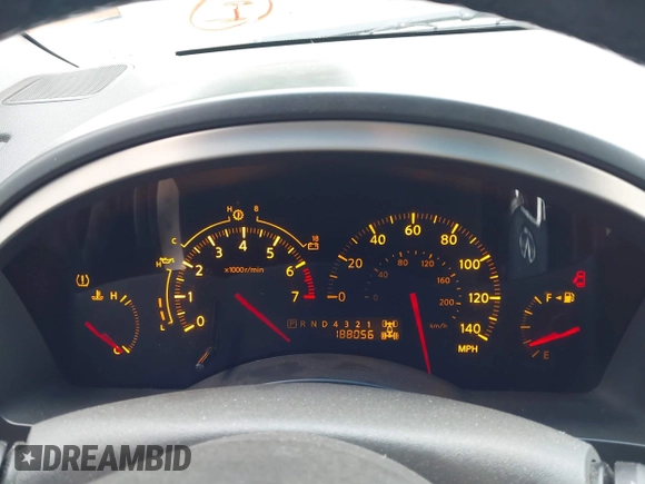 2007 Infiniti QX56 with VIN 5N3AA08C67N801662, listed as a IAAI auction lot 41546614 with 188,056 mi miles. Bid and sale history available at carsss.com. Image 7.