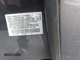2014 Acura MDX Tech Pkg with VIN 5FRYD4H48EB007419, listed as a IAAI auction lot 42014202 with 1 mi miles. Bid and sale history available at carsss.com. Image 9.