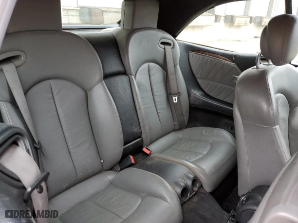 2008 Mercedes-Benz CLK-Class 3.5L with VIN WDBTK56F08F234873, listed as a Copart auction lot 43166075 with 113,841 mi miles and Salvage Title. Bid and sale history available at carsss.com. Image 10.