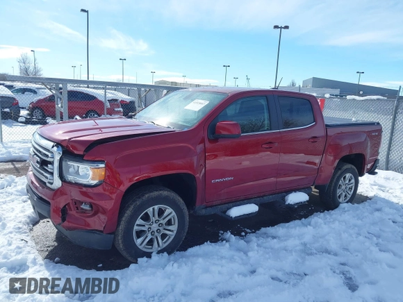 2020 GMC Canyon 4WD SLE with VIN 1GTG6CEN1L1182177, listed as a IAAI auction lot 41524663 with 80,768 mi miles. Bid and sale history available at carsss.com. Image 17.
