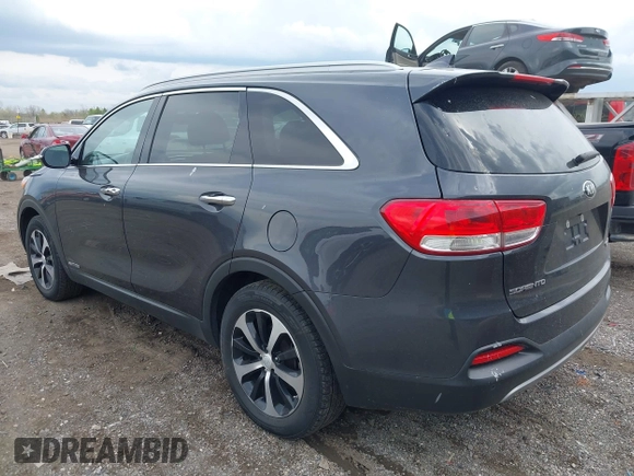 2018 Kia Sorento EX with VIN 5XYPHDA5XJG349848, listed as a IAAI auction lot 42053441 with 135,538 mi miles and . Bid and sale history available at carsss.com. Image 3.