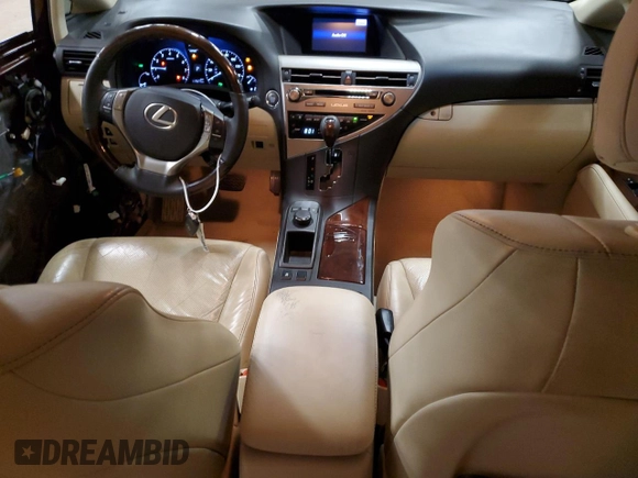 2015 Lexus RX 350 with VIN 2T2ZK1BA8FC192842, listed as a Copart auction lot 54876655 with 117,677 mi miles and Salvage Title. Bid and sale history available at carsss.com. Image 8.