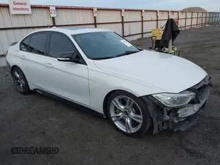 2014 BMW 3 Series 335i xDrive with VIN WBA3B9C56EF588393, listed as a IAAI auction lot 41383156 with 177,143 mi miles and . Bid and sale history available at carsss.com. Image 1.
