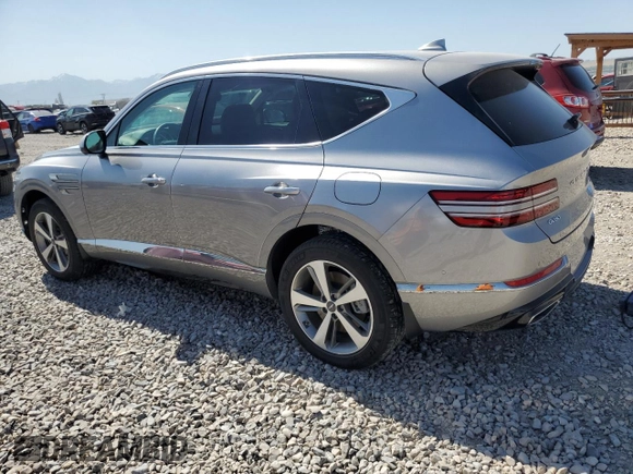 2023 Genesis GV80 with VIN KMUHBDSB0PU122540, listed as a Copart auction lot 60900355 with 11,892 mi miles and Salvage title. Bid and sale history available at DreamBid. Image 2.