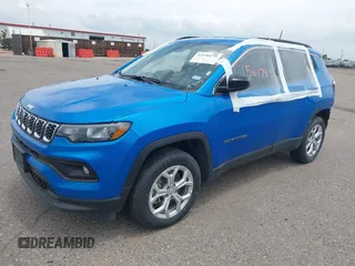 2024 Jeep Compass Latitude with VIN 3C4NJDBN1RT111868, listed as a IAAI auction lot 42356179 with Not provided miles and . Bid and sale history available at DreamBid. Image 17.