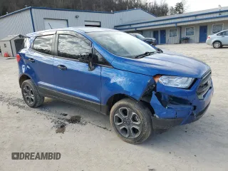 2020 Ford EcoSport S with VIN MAJ6S3FL2LC388428, listed as a Copart auction lot 46379035 with 71,025 mi miles and Salvage Title. Bid and sale history available at DreamBid. Image 4.