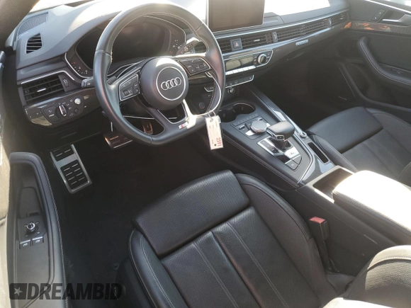 2019 Audi S5 Prestige z VIN WAUR4AF54KA004924, wystawiony jako Copart lot #80794694 z przebiegiem 44 122 mil mil oraz Szkoda całkowita • Salvage title. Historia ofert i sprzedaży dostępna na DreamBid. Obrazek 8.