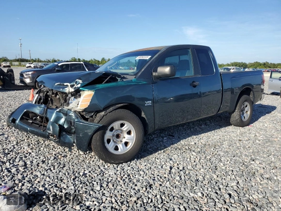 2004 Nissan Titan LE with VIN 1N6AA06AX4N569946, listed as a Copart auction lot 66093335 with Not provided miles and Salvage title. Bid and sale history available at DreamBid. Image 1.