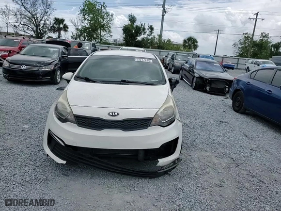 2016 Kia Rio LX with VIN KNADM4A35G6639792, listed as a Copart auction lot 52217745 with 100,810 mi miles and Salvage Title. Bid and sale history available at carsss.com. Image 11.