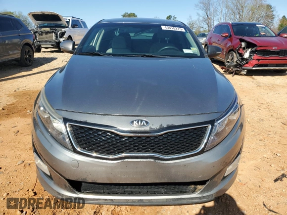 2015 Kia Optima LX with VIN 5XXGM4A73FG486509, listed as a Copart auction lot 49410275 with 110,028 mi miles and Salvage Title. Bid and sale history available at carsss.com. Image 5.
