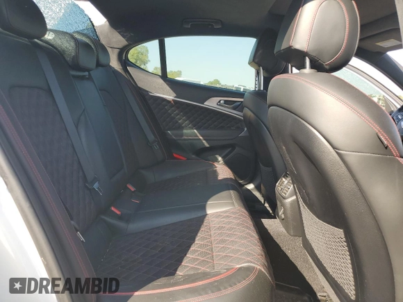 2020 Genesis G70 3.3T with VIN KMTG34LEXLU063223, listed as a Copart auction lot 74316164 with 48,317 mi miles and Salvage Title. Bid and sale history available at carsss.com. Image 10.
