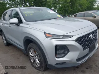2019 Hyundai Santa Fe SE with VIN 5NMS2CAD3KH127513, listed as a IAAI auction lot 42603526 with 110,025 mi miles and . Bid and sale history available at DreamBid. Image 1.