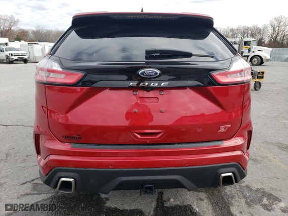 2021 Ford Edge ST with VIN 2FMPK4APXMBA34202, listed as a Copart auction lot 83000364 with 75,774 mi miles and Salvage Title. Bid and sale history available at carsss.com. Image 6.