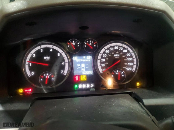 2010 Dodge Ram 1500 ST with VIN 1D7RV1GP6AS175897, listed as a Copart auction lot 89097455 with 186,320 mi miles and Salvage Title. Bid and sale history available at carsss.com. Image 9.