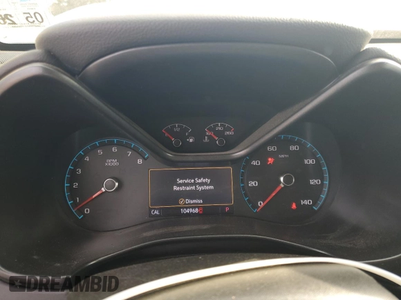 2020 Chevrolet Colorado 2WD LT with VIN 1GCGSCEN6L1239226, listed as a Copart auction lot 47619025 with 104,968 mi miles and Salvage Title. Bid and sale history available at carsss.com. Image 9.