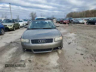 2005 Audi A4 1.8T with VIN WAUBC48H85K021690, listed as a Copart auction lot 80218614 with 107,593 mi miles and Salvage Title. Bid and sale history available at carsss.com. Image 5.
