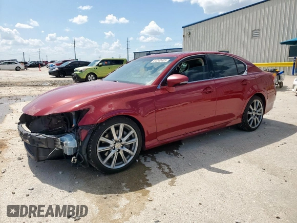 2015 Lexus GS 350 with VIN JTHBE1BL0FA012223, listed as a Copart auction lot 64240405 with 138,131 mi miles and Salvage title. Bid and sale history available at DreamBid. Image 1.