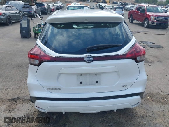 2023 Nissan Kicks SV with VIN 3N1CP5CV2PL477803, listed as a IAAI auction lot 42120711 with 88,795 mi miles and . Bid and sale history available at DreamBid. Image 16.