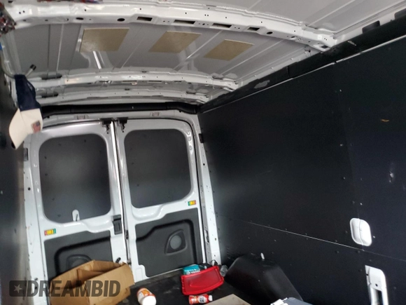 2021 Ford Transit Cargo with VIN 1FTBR1C87MKA02229, listed as a Copart auction lot 74994774 with Not Provided miles and Non Repairable. Bid and sale history available at DreamBid. Image 11.