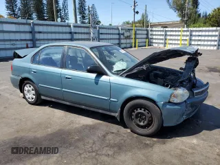 2000 Honda Civic VP z VIN 2HGEJ6613YH558116, wystawiony jako Copart lot #50028285 z przebiegiem 138 436 mil mil oraz Szkoda całkowita • Salvage title. Historia ofert i sprzedaży dostępna na DreamBid. Obrazek 4.